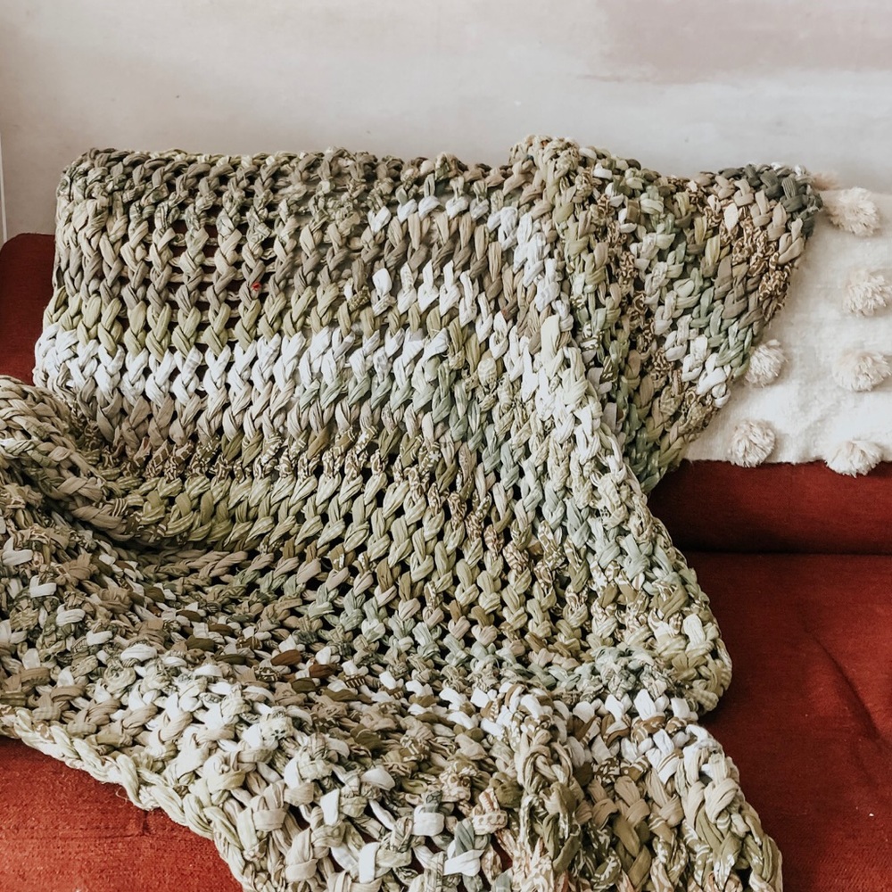 Kantha Bae hand woven blanket